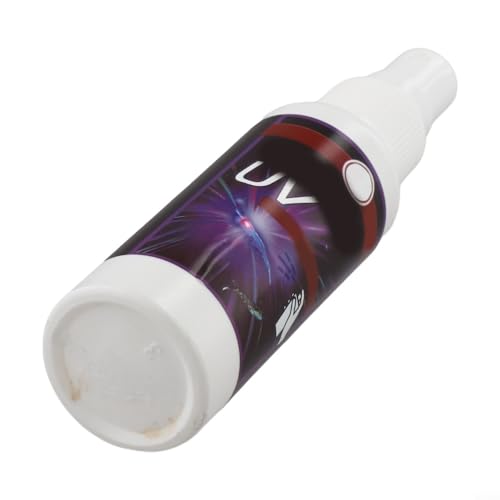 Fishing Attractant Scent Spray 50ml UV Liquid with Fluorescent Effect for Soft Bait and Live Bait in Saltwater or Freshwater Targeting Squid Shrimp Saury Loach