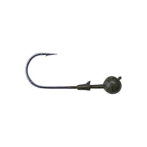 Berkley Fusion19 Shakey Head Fishing Jigheads - color: Green Pumpkin, size: 3/0 Hook Size - 3/16oz