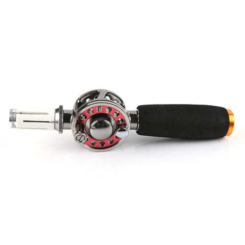 Automatic Fishing Line Winder Spooler Machine with Magnetic Adjusting Knob for Baitcasting and Spooling Outlet for Fishing Gear Setup