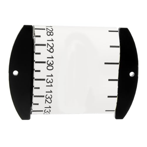 Kisangel 2pcs Foldable Ruler Fish Measuring Board Compact and Lightweight Tool for Accurate Fish Measurement for Fishing Trips Portable Fishing Accessory Easy to Use