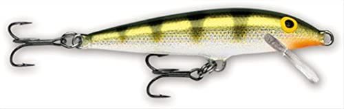Rapala Original Floater 07 Fishing Lures - color: Yellow Perch