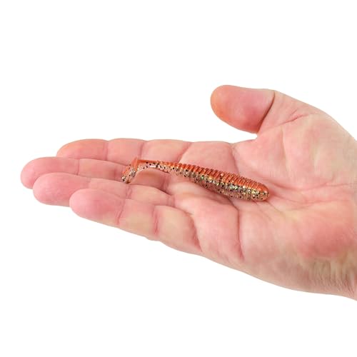 Berkley Berkley PowerBait Saltwater Power Swimmer - color: New Penny, size: 3 1/3"