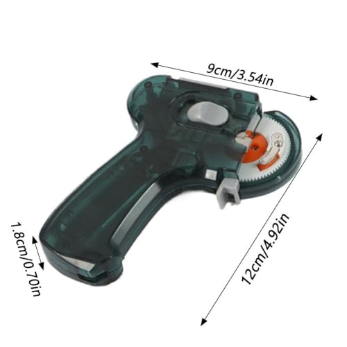Automatic Fishing Knot Tying Tool, Electric Hook Tying Machine, Professional Fast Hook Line Tier with Internal Routing and Anti Detachment for Secure Knots - color: Green