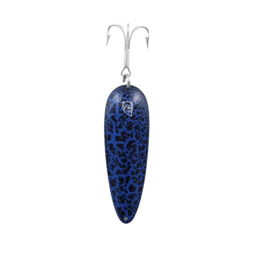 Dardevle Nickel Back 1 oz Fishing Spoons - color: Blue Crackle