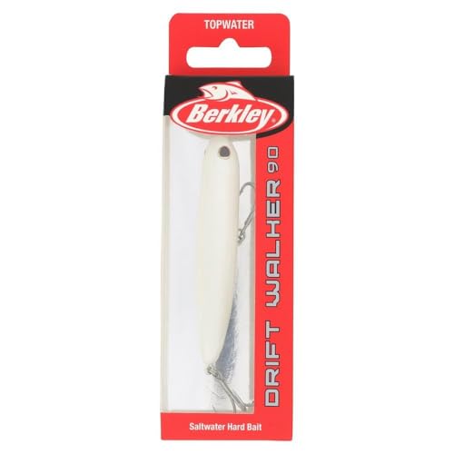 Berkley Berkley Drift Walker Saltwater - color: Pearl White, size: 3 /2in - 3/8 oz