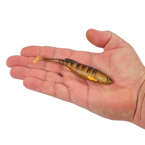 Berkley PowerBait Drip Swimmer Fishing Soft Bait - color: Ghost Perch, size: 5"