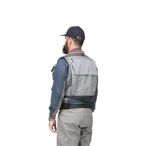 Simms Guide Vest Steel S - size: Small