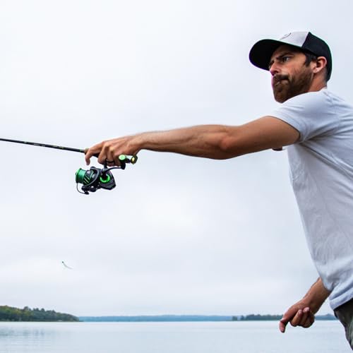 Piscifun Viper X Spinning Reels, Carbon Fiber 33LBs Max Drag, 10+1 Shielded BB, Saltwater Freshwater Spinning Fishing Reel, 5.2:1/6.2:1 - color: Purple, size: 1000
