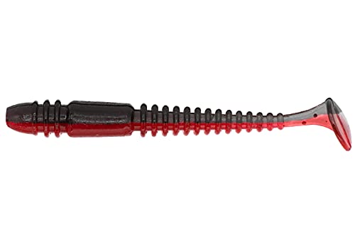 Eurotackle B-Vibe Micro Finesse Swimbait - color: Dark Rage