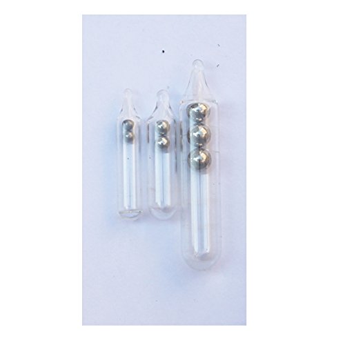 50 Worm Jig Fishing Lure Insert Tube Rattles Shake Attract Fly Tie Tying - size: 5mm