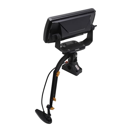 Extreme Max 3006.8669 Universal Fish Finder Head Unit & Transducer Arm Rod Holder Mount for SUPs & Kayaks, Black