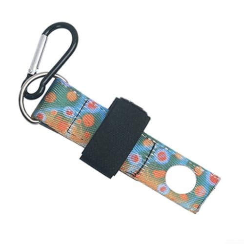 Fly Fishing Floatant Bottle Holder 2 Pack Webbing Sinkant Dispenser Carrier Brook Trout Color Scheme Carabiner Clip Vest Attachment Pack No Color Size Variations Included