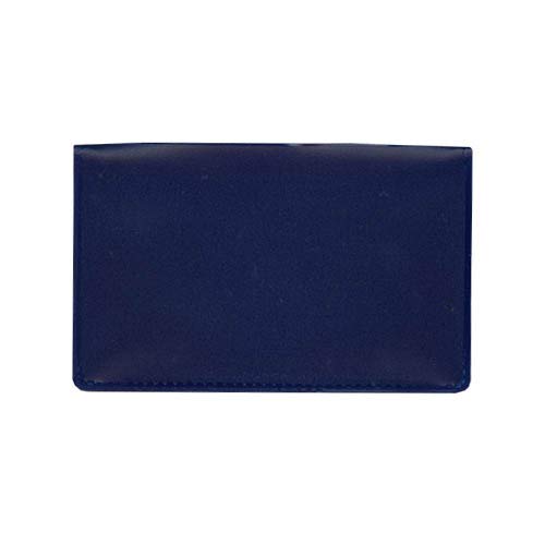 StoreSMART Navy Blue Folding Business Card Holders - 20 Pack - Polypropylene Plastic (RPP2915NB20) - color: Navy Blue, size: 20-Pack