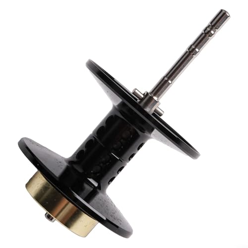 Baitcasting Reel Spool Replacement, Metal Line Cup Assembly, Fishing Reel Part for Tatula CS Salamandura 150, Black Gold Red Purple - color: red