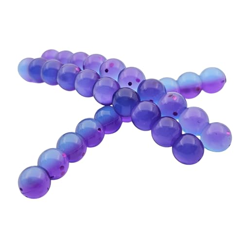 Fishing Scented Soft Plastic Beads Artificial Salmon Egg Bait Packs for Trout, Steelhead and Salmon (Spawn Roe Fishing Tackle) - color: Blue Berry, size: .312"/8mm-30 Eggs per pack