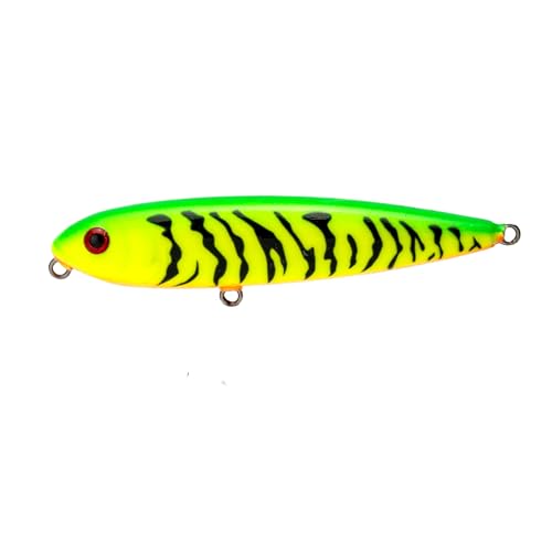 Strike King Bitsy Dawg Topwater Hard Bait - color: 513 - Firetiger