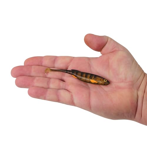 Berkley PowerBait Drip Swimmer Fishing Soft Bait - color: Ghost Perch, size: 4"
