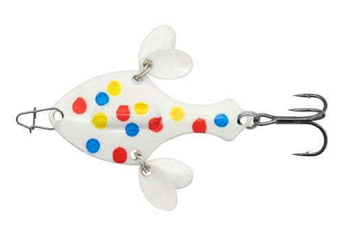 Eurotackle Spade Blade Flutter Rattle Spoon - color: Wonder Bread (Glow), size: 1/16oz (1")