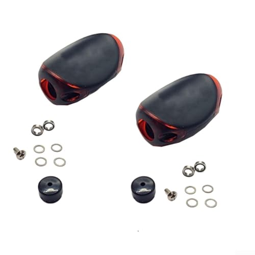 DAIWA fishing reel replacement knobs made of soft acrylic, suitable for carbon fiber rocker handles