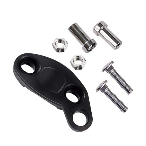 XTPTFABS 33-113 Fishing Reel Clamp with Hardware,Plug and Play | Fit for P-ENN 112H 113H 140 250 500 500S 505 Conventional Saltwater Fishing Reels,Saltwater Corrosion Resistant Plastic