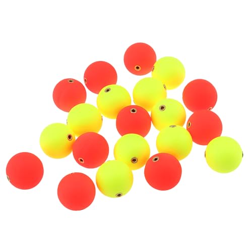 20pcs Fishing Bobber Foam Slip Bobbers, Slip Foam Floats Fishing Float, Buoy Floats Rig Stoppers for Crappie Trout Bass Panfish Walleyes