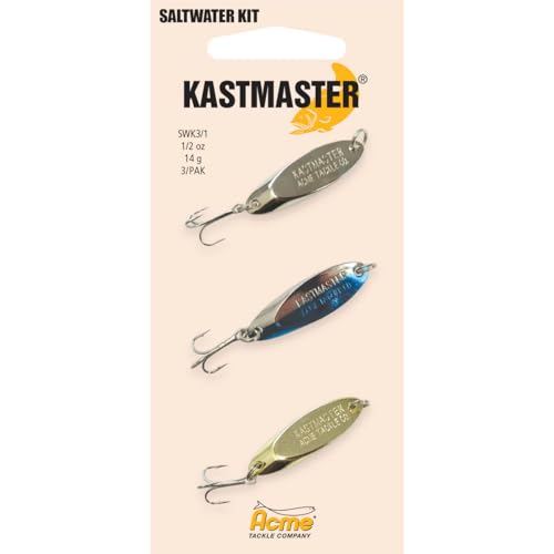 Acme Kastmaster Saltwater Kit - size: 1/2 oz