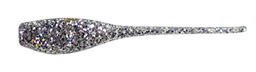 Bobby Garland Crappie Baits - color: Double Silver Rainbow
