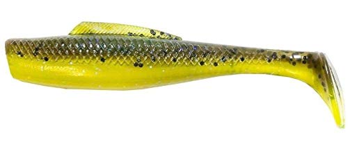 Z Man MinnowZ Soft Plastic Paddle Tail Swimbait - style: Hot Snakes
