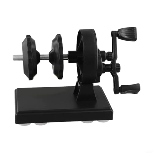 Fishing Line Winder Adjustable Spooler Machine with 1:3.7 Gear Ratio Suction Base for Wire Reels Inner Diameter Under 6.5cm Portable Line Tool