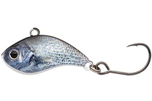 Eurotackle Z-Viber Original - Ultra Light and Ice Fishing Lure - Lipless Crankbait - 1/16oz Rattle Bait (1") - color: Real Crappie "Match The Hatch"