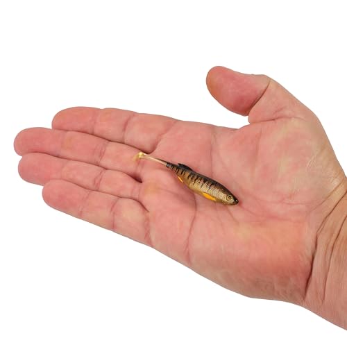 Berkley PowerBait Drip Swimmer Fishing Soft Bait - color: Ghost Perch, size: 3"