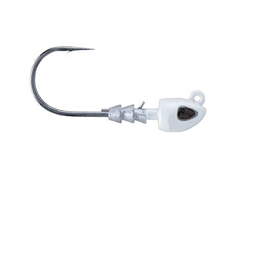 Berkley Fusion19 Swimbait Fishing Jigheads - color: Pearl White, size: 5/0 L Hook Size - 1oz