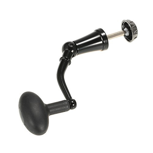 Spinning Reel Handle Aluminum Alloy Rotary Knob Foldable Power Handle for Fishing Spinning Reel Replacement Handle Nonslip Grip