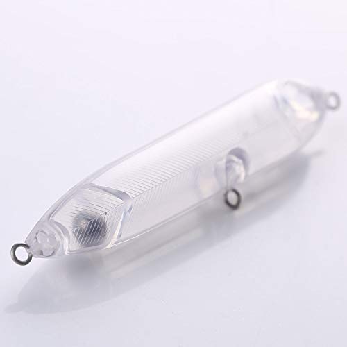 Lure Blanks,Crankbait Blanks Fishing Lures Set,20PCS 10.5cm 10.4g Blank Unpainted Hard Lures Kit,Fishing Lures DIY Kit