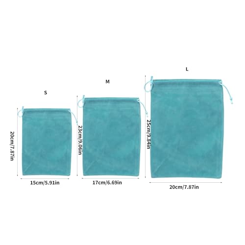 Multifunctional Fishing Tackle Storage Pouches Soft Fabric Protects Gear Compact Design Organizers Bag Fishing Accessories Protective Reel Cover