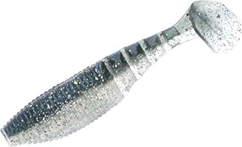 Yamamoto 4" Paddle Tail ZAKO - color: Green Gizzard, size: One Size