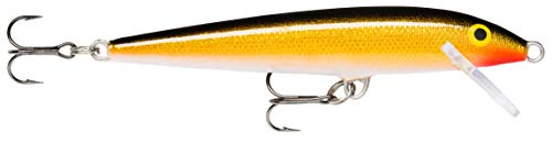 Rapala Original Floater 09 Fishing Lures - color: Gold, size: Body Length: 3-1/2"