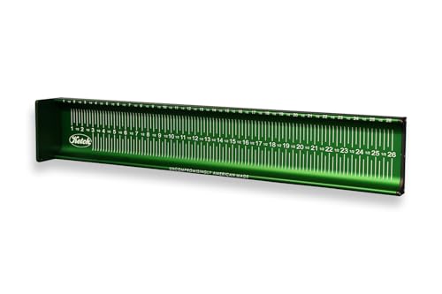 KETCH X Fish Measuring Board/Ruler - color: Green, size: 26"