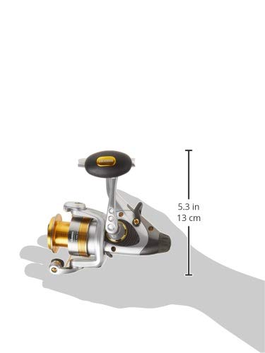 Okuma Avenger ABF B Series Graphite Baitfeeder Saltwater Spinning Reel - style: Abf-30b: 175yds-8lb