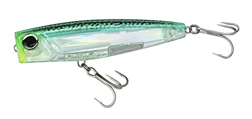 Yo-Zuri 3D Inshore Popper, Floating - color: Green Mackerel, size: 4-3/4"