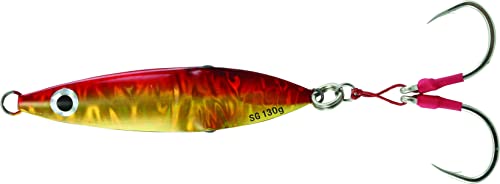 Savage Gear Squish Erratic Fishing Jig - color: Gold/Red, size: 3 3/4 in - 2 3/4 oz