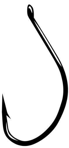 Gamakatsu - color: Black, size: 3/0