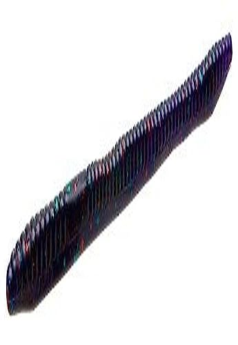 Zoom Bait Finesse Worm Bait-Pack of 20 - color: Junebug Red