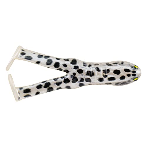 Berkley PowerBait Beatn'n Paddle Frog Fishing Soft Bait - color: HD Snow Leopard