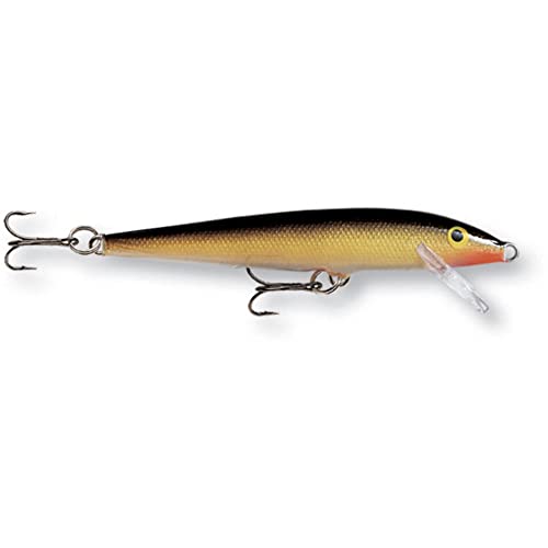 Rapala Original Floater 07 Fishing Lures - color: Gold