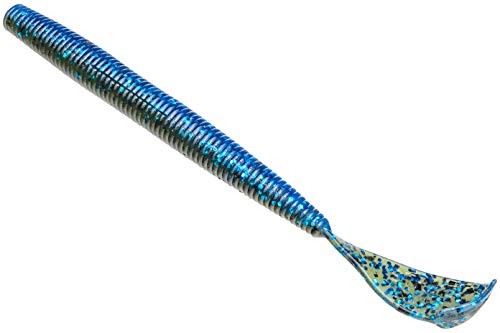 Strike King Rage Tail Cut-R Worm Bait - color: Okeechobee Craw, size: 0.1708