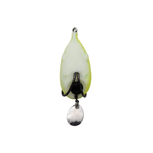 Topwater Fishing Lure Bass Fishing Frog Fishing Hollow Body Frog Bass Pike Snakehead Lure Bait - color: 5cm/12g