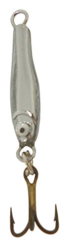 Thundermist Lure Company Stingnose Jigging Spoon - color: Silver, size: 1/16 oz