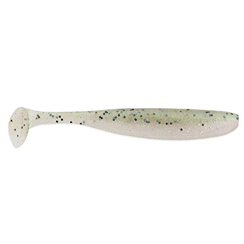 KEITECH Eazy Shiner, Easy Shiner, 3 Inch - color: Ghost Rainbow Trout, size: 5"