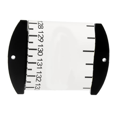 Foldable Fish Measuring Ruler 1.4m Plastic Crappie Measuring Device Reusable Fishing Gear for Outdoor Use